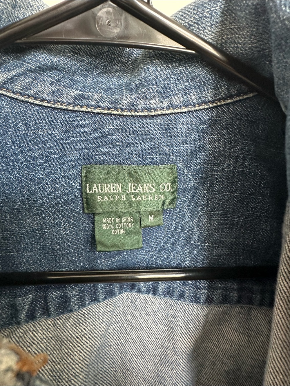 Ralph Lauren Medium Blue Denim Jacket - Picture 6 of 8